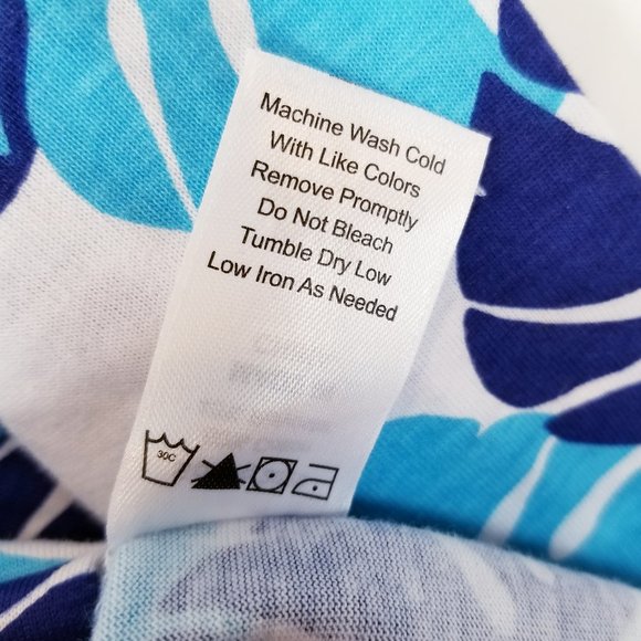 Fresh Produce Medium Leaf Print Top #23223 - Picture 5 of 6